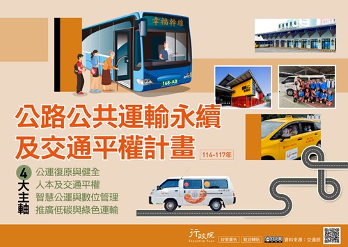 公路公共運輸永續及交通平權計畫（114-117年）