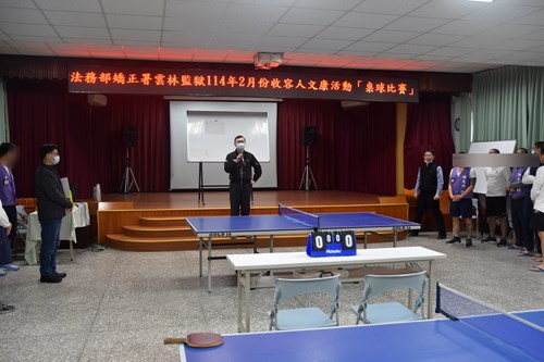 Deputy Warden Li Zhaozong came to the scene on behalf of the Warden to cheer on the contestants