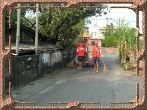 清掃興南里社區道路環境1